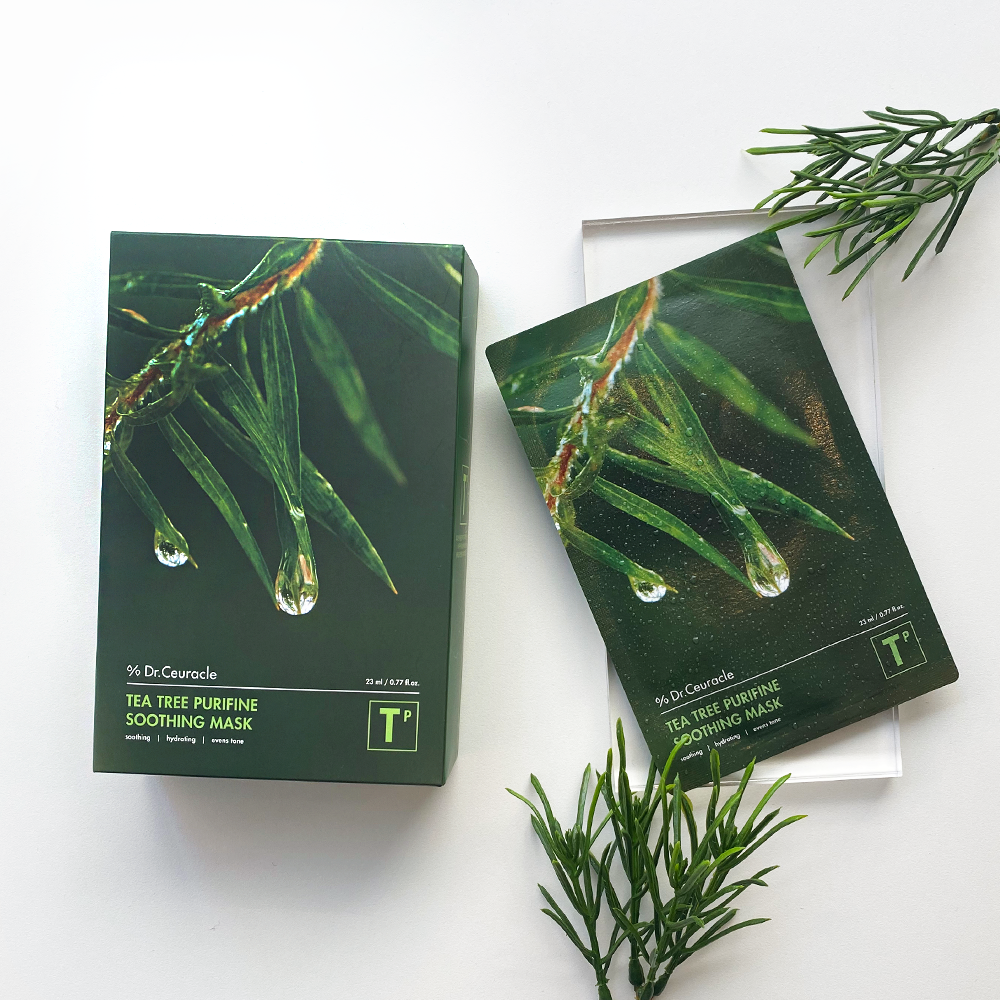 Dr.Ceuracle - Tea Tree Purifine Soothing Mask 10ea