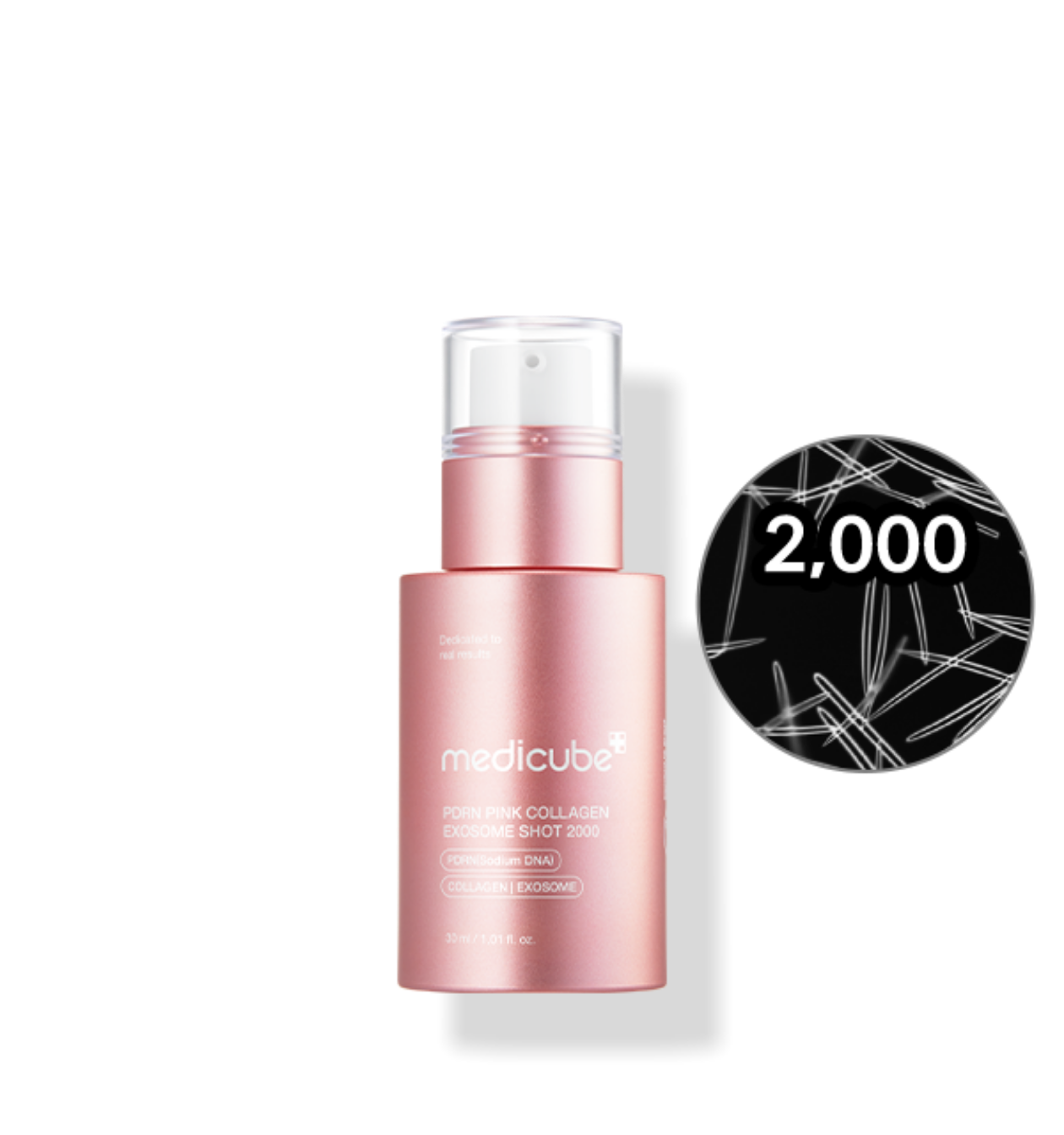 Medicube - PDRN Pink Collagen Exosome Shot Ampoule 2000