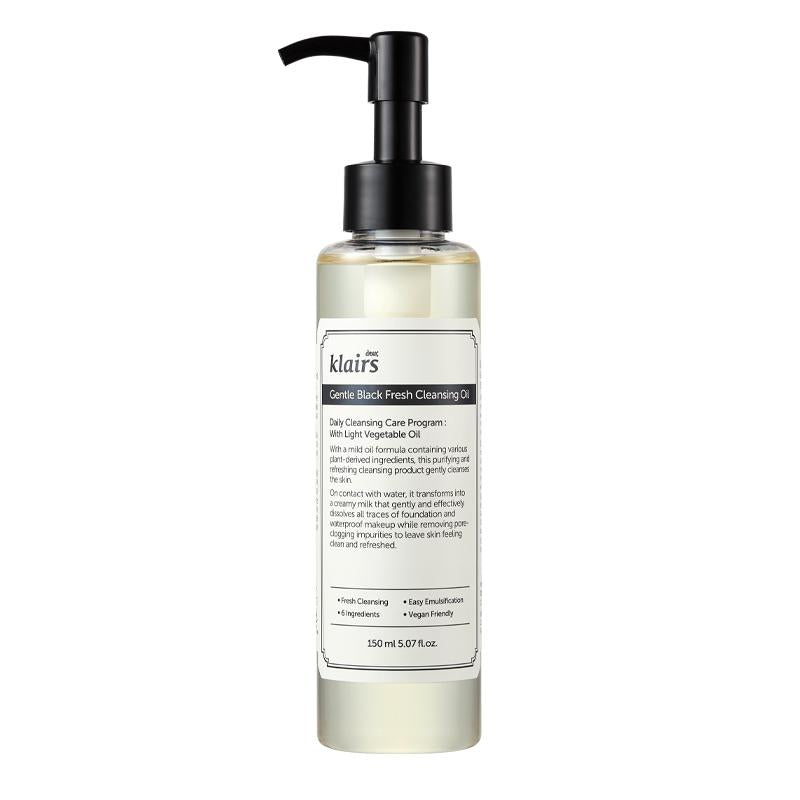 Klairs - Gentle Black Fresh Cleansing Oil