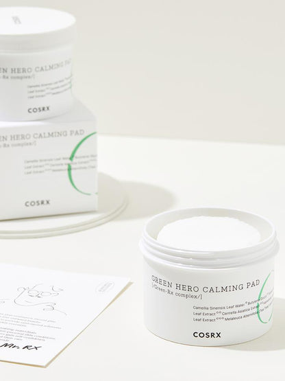 Cosrx - One Step Green Hero Calming Pad Soothing Pads