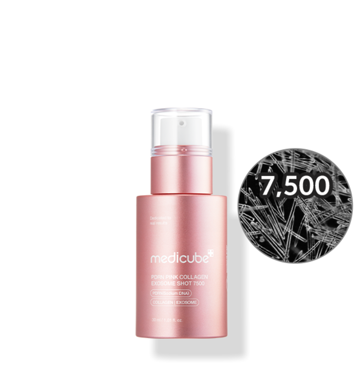 Medicube - PDRN Pink Collagen Exosome Shot Ampoule 7500