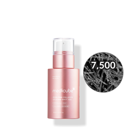 Medicube - PDRN Pink Collagen Exosome Shot Ampoule 7500