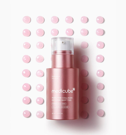 Medicube - PDRN Pink Collagen Exosome Shot Ampoule 7500