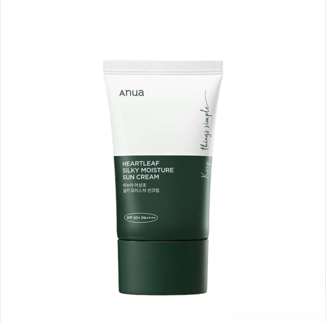 Anua - Heartleaf silky crème solaire - 50ml