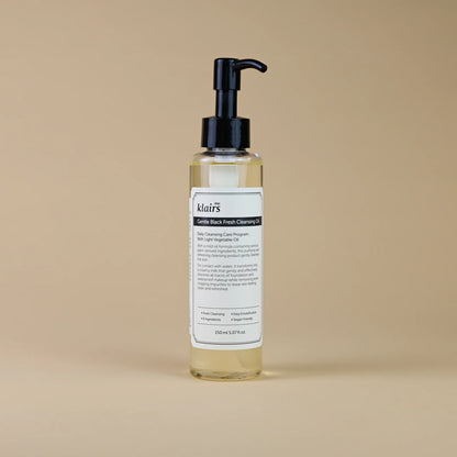 Dear Klairs - Gentle Black Fresh Cleansing Oil