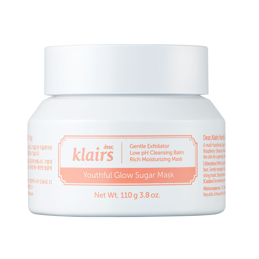 KLAIRS - Masque exfoliant au sucre éclat de jeunesse - 110g