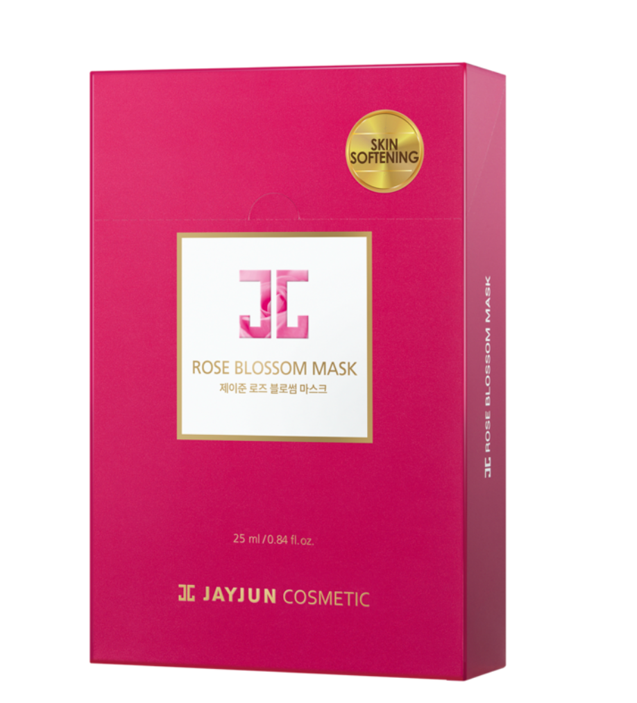 JAYJUN -  Masque pour le visage à la fleur de rose - 10pc