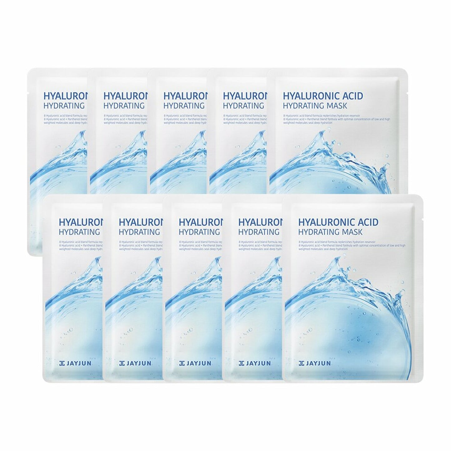 JAYJUN - Hyaluronic Acid Moisturizing Mask - 10pc